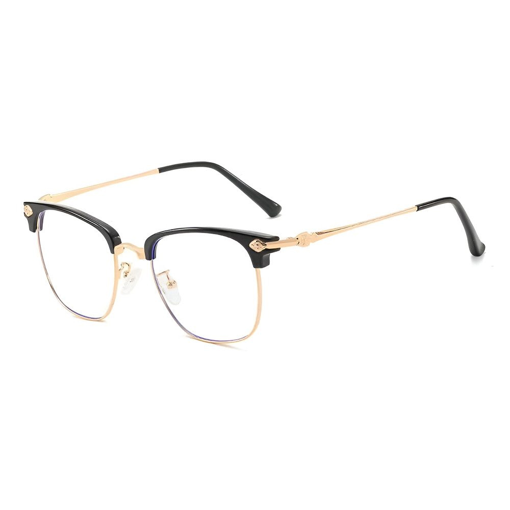 Lesebrille Anti Blaulicht Metall Schutz Herren