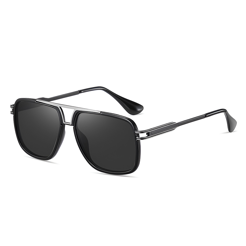 Sonnenbrille UV Schutz Doppelbalkenrahmen Oversized