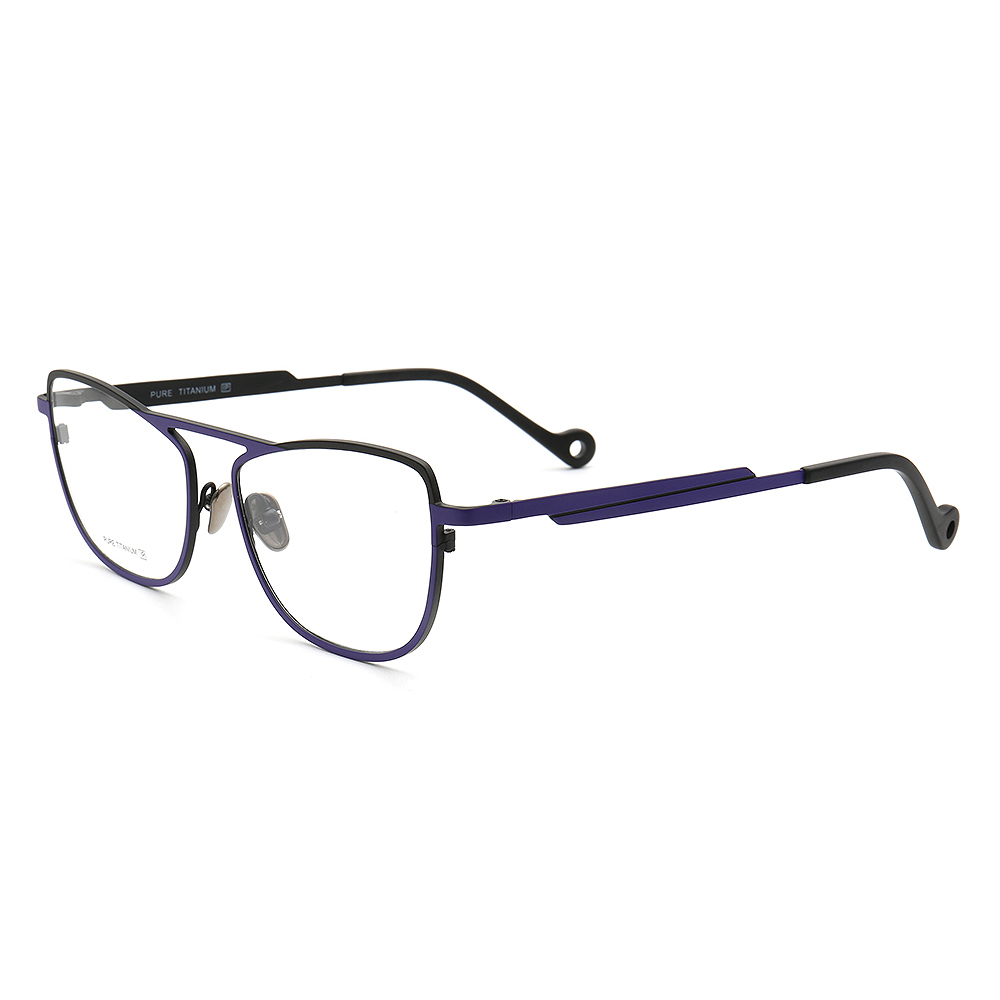 Lesebrille Anti Blaulicht Anti-Müdigkeit Titan