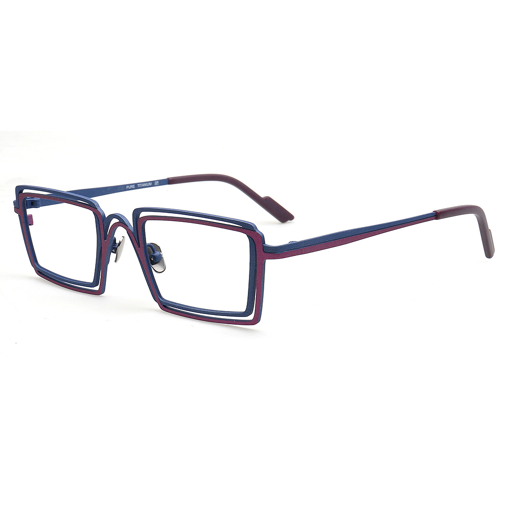 Lesebrille Anti Blaulicht Anti-Müdigkeit Titan